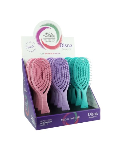 Cepillo Esqueleto Flexible Colores