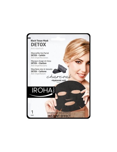 Iroha DETOX Mascarilla Tisú Facial 1 USO