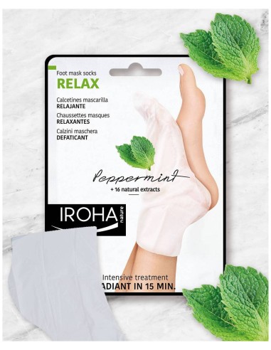 Iroha Calcetín RELAJANTE 2x9ml Menta