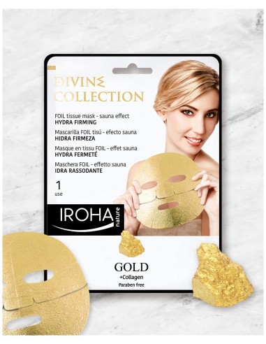 Iroha GOLD Mascarilla Hidra Firmeza 1 us