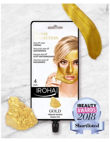 Iroha GOLD PEEL-OFF Reafirmante 4 usos