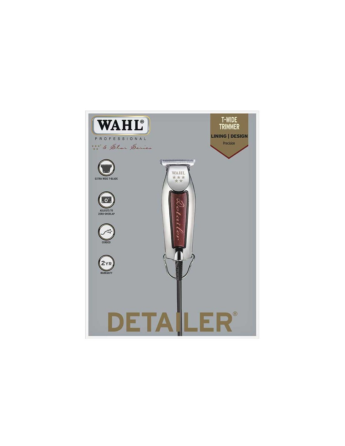 Maquina WAHL Detailer Trimmer Con Cable