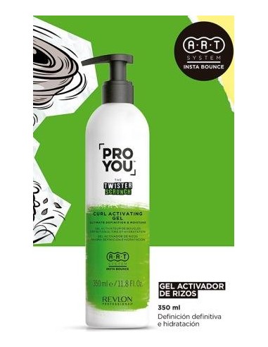 Proyou Twister Scrunch Gel Rizos 350ml