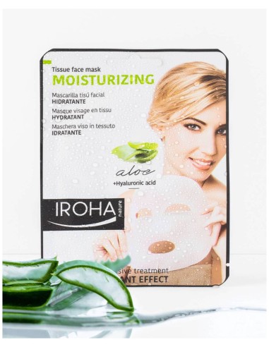 Iroha Mascarilla HIDRATANTE 23ml Aloe +